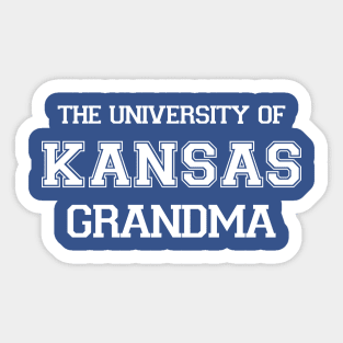 KU Grandma Sticker